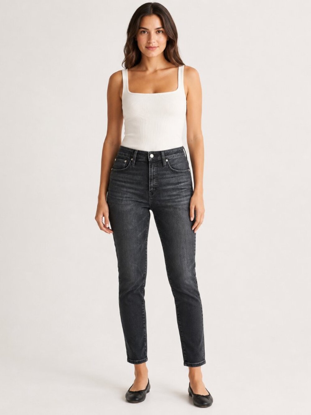 J.Crew Curvy Toothpick Jeans Women’s 30 Black Stretch Skinny Denim
